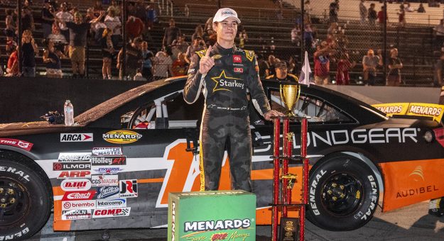 Visit William Sawalich goes wire-to-wire at Salem Speedway for fourth national victory of 2024 page