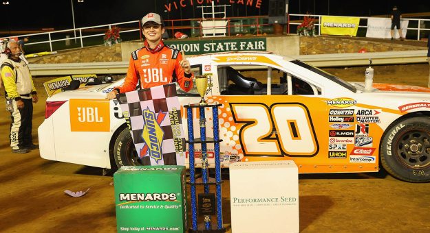 Visit Brent Crews survives overtime restart for wire-to-wire DuQuoin win page
