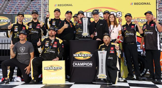 Visit William Sawalich repeats at Bristol to capture his second ARCA Menards Series East championship page