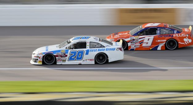 Visit Venturini’s No. 20 team wins the 2024 General Tire Superspeedway Challenge with a last-lap pass at Kansas page