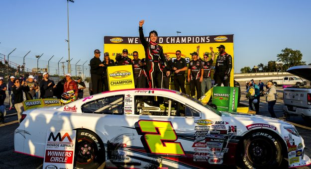 Visit Andres Perez delights in being the first foreign-born ARCA Menards Series champion page