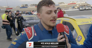 Kyle Keller talks second-place finish at Kern