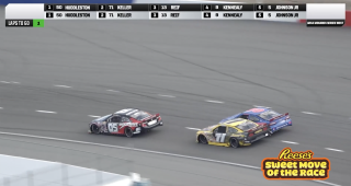 Reese’s Sweet Move of the Race: Trevor Huddleston holds off Kyle Keller for the win at Kern