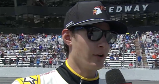 William Sawalich comes home in second at Rockingham Speedway