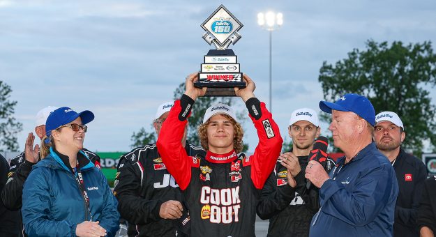 Visit Max Reaves adds his name to the history books with a victory at Flat Rock Speedway page