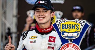 Brent Crews’ Victory Lane interview at Bristol