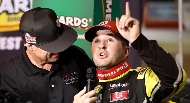 Visit Race results: NAPA Auto Parts 150 presented by the West Coast Stock Car Motorsports Hall of Fame at All American Speedway page