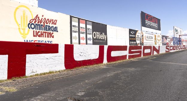 Visit ARCA Menards Series West at Tucson Speedway page