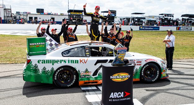 Visit Race results: Rockingham ARCA Menards Series East 125 at Rockingham Speedway page