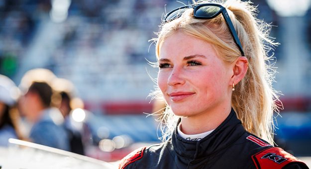 Visit One year after her ARCA debut, Lanie Buice is confident in her return to Kansas Speedway page