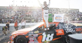 Promo image for Advance discount tickets for 2026 ARCA races available at select Menards locations
