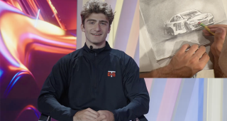The Art of Racing: Thomas Annunziata relives his Lime Rock win with a drawing