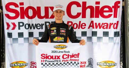during the Lime Rock Park 100 for the ARCA Menards Series at Lime Rock Park in Lakeville, Connecticut on July 10, 2026. Kostas Lymperopoulos/ARCA Racing)