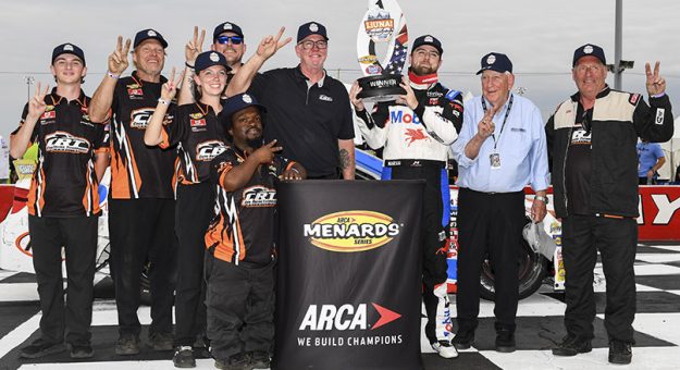 Visit Kaden Honeycutt delivers a perfect drive at IRP for his second ARCA Menards Series win of 2026 page