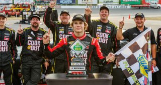 Promo image for Race results: Sunbelt Rentals 150 at Flat Rock Speedway