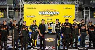 Promo image for Behind the scenes from the ARCA Menards Series East championship race at Bristol Motor Speedway