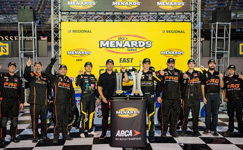 Behind the scenes from the ARCA Menards Series East championship race at Bristol...