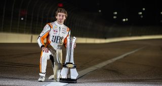 Promo image for Behind the scenes from the ARCA Menards Series championship race at Kansas Speedway